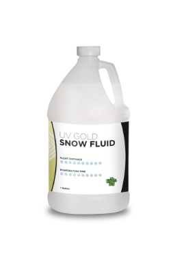 Froggys Flakes® - GOLD UV BLACKLIGHT REACTIVE Snow Juice Machine Fluid by Froggys Fog® - Evaporative Formula UV snow fluid, blacklight snow effect, glowing snow juice, Froggys Fog UV snow, indoor snow machine fluid, outdoor snow fluid, indoor snow fluid,blacklight party effects, dry snow fluid, non-staining snow juice